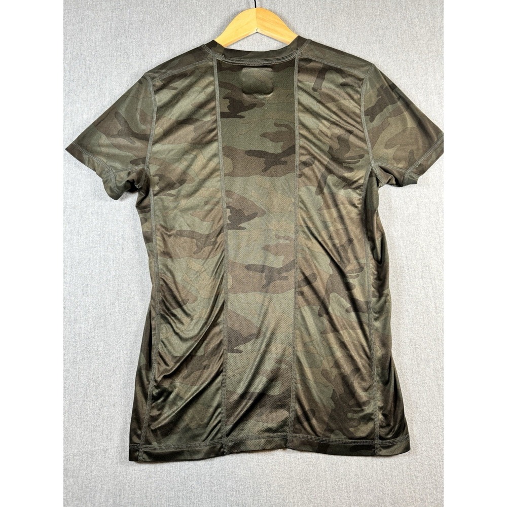 Abercrombie Fitch Camo Athletic Shirt Mens Medium Compression Workout Tee - Picture 12 of 16